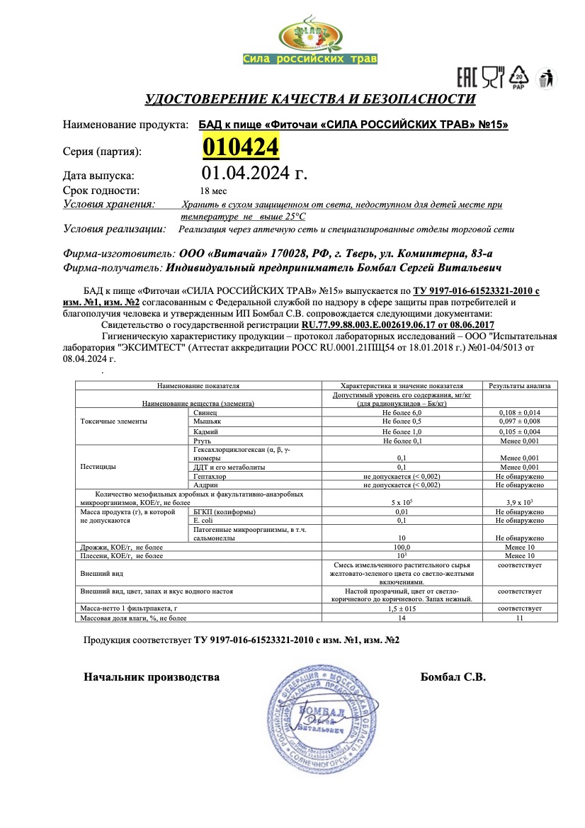 Паспорт №042024